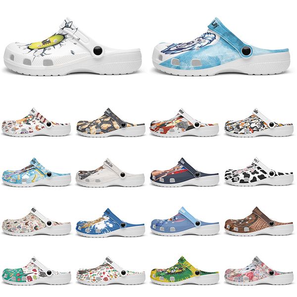 Customized beautiful and comfortable fashionable glossy Diy shoes for men and women's indoor slippers 38-97646
Customized beautiful and comfortable fashionable glossy Diy shoes for men and women's indoor slippers 38-97646
