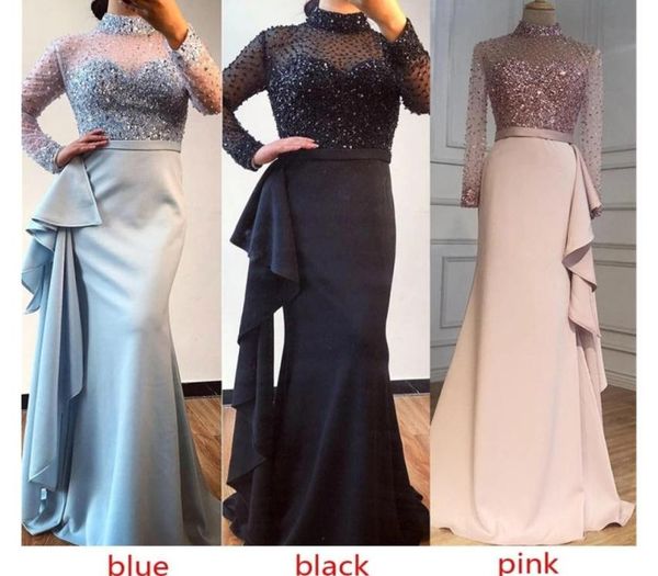 luxury long sleeve beading sequined evening dresses mermaid arabic dubai woman prom dress party gowns plus size abendkleider robe 8112949, Black;red
luxury long sleeve beading sequined evening dresses mermaid arabic dubai woman prom dress party gowns plus size abendkleider robe 8112949, Black;red