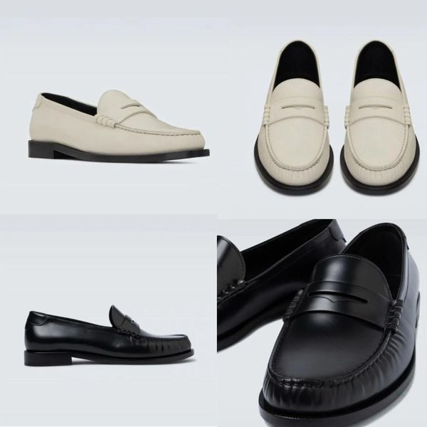 summer men's formal shoes, leather penny casual shoes, low heels, small round toe, high-end customized business flat leather, shoeless, Black
summer men's formal shoes, leather penny casual shoes, low heels, small round toe, high-end customized business flat leather, shoeless, Black