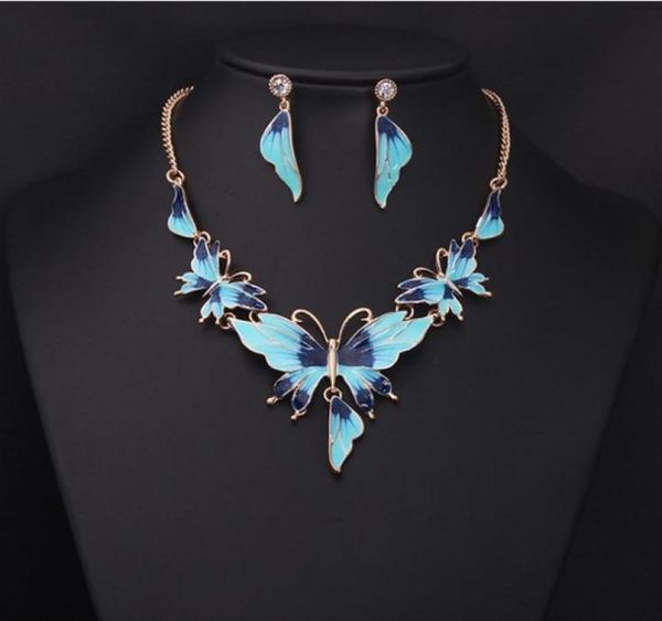 chic jewelry set alloy resin butterly necklace earrings sets fo party and wedding5188362, White
chic jewelry set alloy resin butterly necklace earrings sets fo party and wedding5188362, White