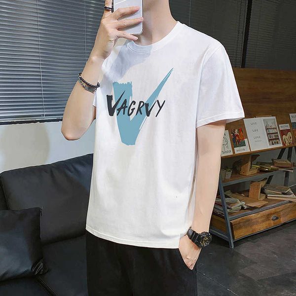 men's t-shirt short summer sleeve trend cotton clothes 2023 new half sleeve bottom wear, White;black
men's t-shirt short summer sleeve trend cotton clothes 2023 new half sleeve bottom wear, White;black