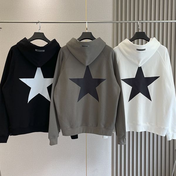 designer men's women ess hoodies sweatshirts autumn and winter printed letters star logo casual loose couple hooded sweater, Black
designer men's women ess hoodies sweatshirts autumn and winter printed letters star logo casual loose couple hooded sweater, Black