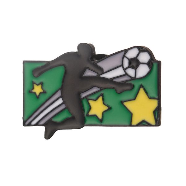 football sports brooch cute anime movies games hard enamel pins collect metal cartoon brooch backpack hat bag collar lapel badges, Blue
football sports brooch cute anime movies games hard enamel pins collect metal cartoon brooch backpack hat bag collar lapel badges, Blue