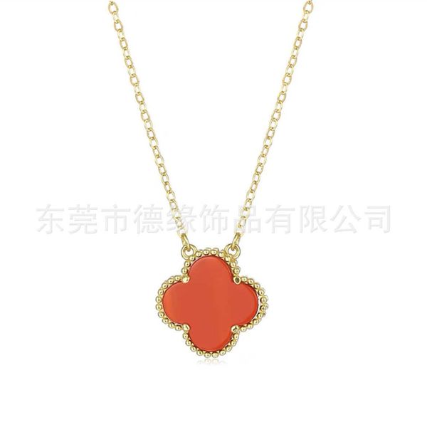 steel four leaf clover necklace clavicle chain women's fashion pendant wife qixi gift, Silver
steel four leaf clover necklace clavicle chain women's fashion pendant wife qixi gift, Silver