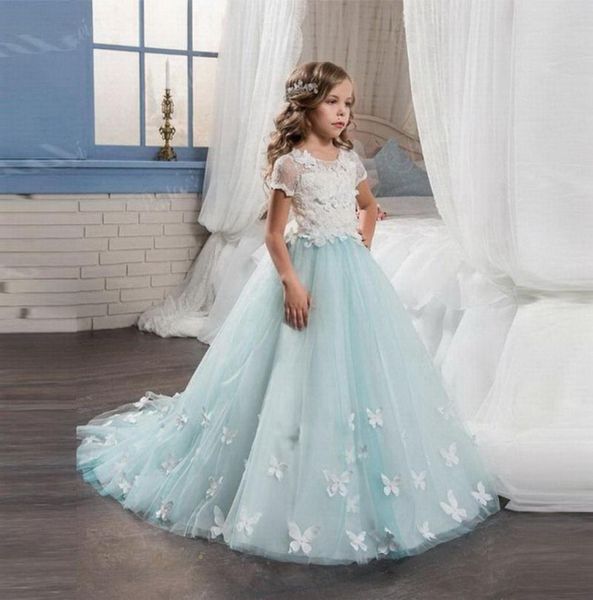 new light blue flower girl dresses with butterfly short sleeves ball gown oneck first girls communion gown girls pageant dress2146788, White;blue
new light blue flower girl dresses with butterfly short sleeves ball gown oneck first girls communion gown girls pageant dress2146788, White;blue