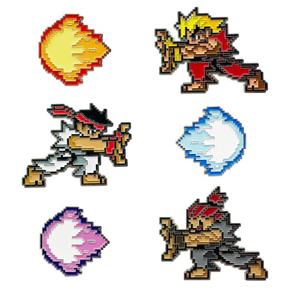 street fighter game brooch cute anime movies games hard enamel pins collect metal cartoon brooch backpack hat bag collar lapel badges, Blue
street fighter game brooch cute anime movies games hard enamel pins collect metal cartoon brooch backpack hat bag collar lapel badges, Blue