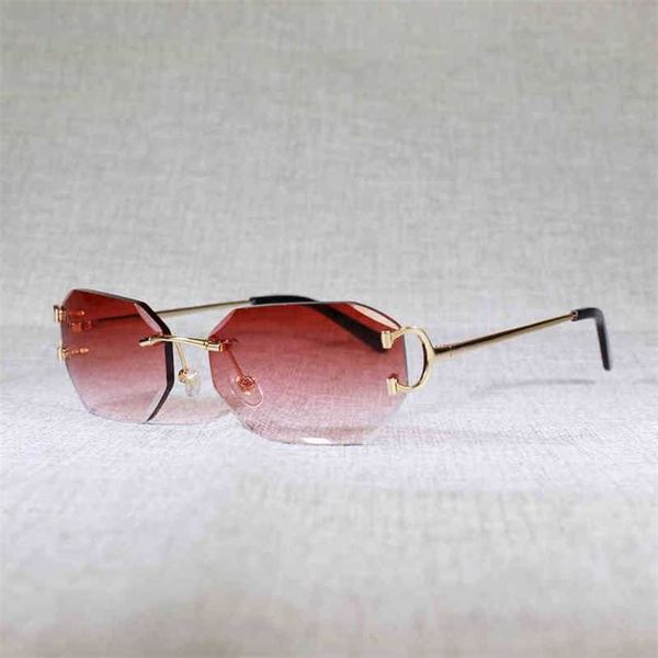 2023 designer glasses new vintage diamonds cutting rimless sunglasses men square small lens glasses for women clear glass metal frame culos, White;black
2023 designer glasses new vintage diamonds cutting rimless sunglasses men square small lens glasses for women clear glass metal frame culos, White;black