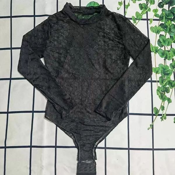 bikinis set black lace romper textile fashion long sleeve jumpsuits hollow mesh high waist bodysuit for women
bikinis set black lace romper textile fashion long sleeve jumpsuits hollow mesh high waist bodysuit for women