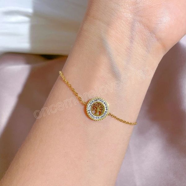 vintage gold steel color cubic zirconia tree of life charm bracelets link chain stainless steel jewelry for women pulseras, Golden;silver
vintage gold steel color cubic zirconia tree of life charm bracelets link chain stainless steel jewelry for women pulseras, Golden;silver