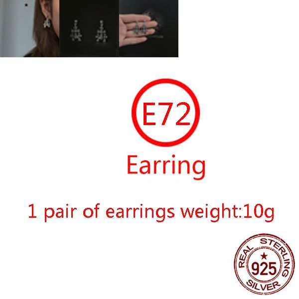 e72 s925 pure silver ear studs personalized classic punk hip hop style three cross flower diamond earrings jewelry shaped gift for lovers, Golden
e72 s925 pure silver ear studs personalized classic punk hip hop style three cross flower diamond earrings jewelry shaped gift for lovers, Golden