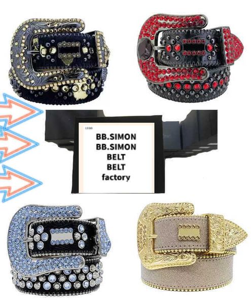 

High quality BB Simon belt luxury diamond inlaid men's and women's belt designer elegant casual hip hop style pjq111222