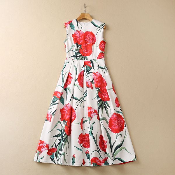 casual dresses european and american women's clothes 2023 spring new round neck sleeveless carnation print fashion pleated dress xxl, Black;gray
casual dresses european and american women's clothes 2023 spring new round neck sleeveless carnation print fashion pleated dress xxl, Black;gray