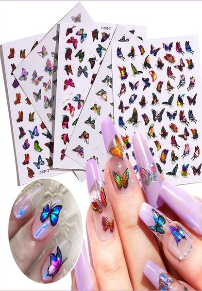 1sheet laser color butterfly nail art stickers holographic 3d gradient butterflies adhesive nails decals diy manicure decorations7649087, Black
1sheet laser color butterfly nail art stickers holographic 3d gradient butterflies adhesive nails decals diy manicure decorations7649087, Black