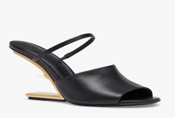 elegant fashion first leather sandals shoes fshaped high heeled open toe goldcolored metal lady slingback lady party wedding dre5659217, Black
elegant fashion first leather sandals shoes fshaped high heeled open toe goldcolored metal lady slingback lady party wedding dre5659217, Black
