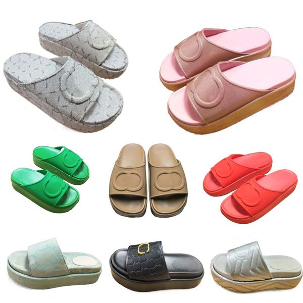 brand women sandal designer sandal fashion embroidered canvas thick sole slipper summer beach slides indoor home white slippers, Black
brand women sandal designer sandal fashion embroidered canvas thick sole slipper summer beach slides indoor home white slippers, Black