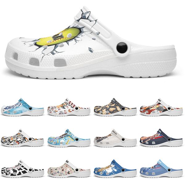 Customized beautiful and comfortable fashionable glossy Diy shoes for men and women's indoor slippers 36-97570
Customized beautiful and comfortable fashionable glossy Diy shoes for men and women's indoor slippers 36-97570