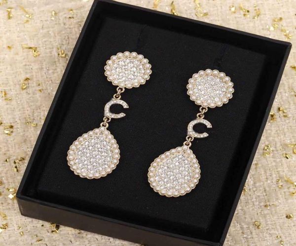 2022 charm dangle drop earring with round shape with diamond and nature shell for women wedding jewelry gift have box 1155361, Golden
2022 charm dangle drop earring with round shape with diamond and nature shell for women wedding jewelry gift have box 1155361, Golden