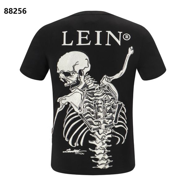 plein-plein t shirt skulls tiny diamonds mens metal letters embroidered european fashion streetwear trend round neck pullover 67, White;black
plein-plein t shirt skulls tiny diamonds mens metal letters embroidered european fashion streetwear trend round neck pullover 67, White;black