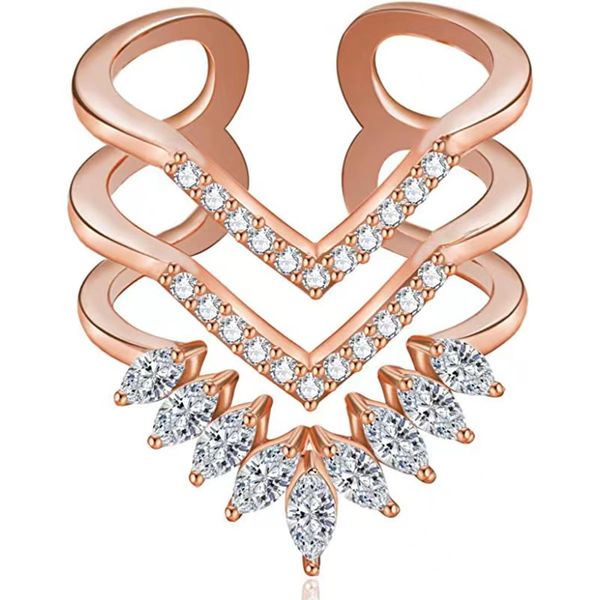 european and american fashion v-shaped open ring, horse eye shaped square crystal zircon open adjustable ring, Golden;silver
european and american fashion v-shaped open ring, horse eye shaped square crystal zircon open adjustable ring, Golden;silver