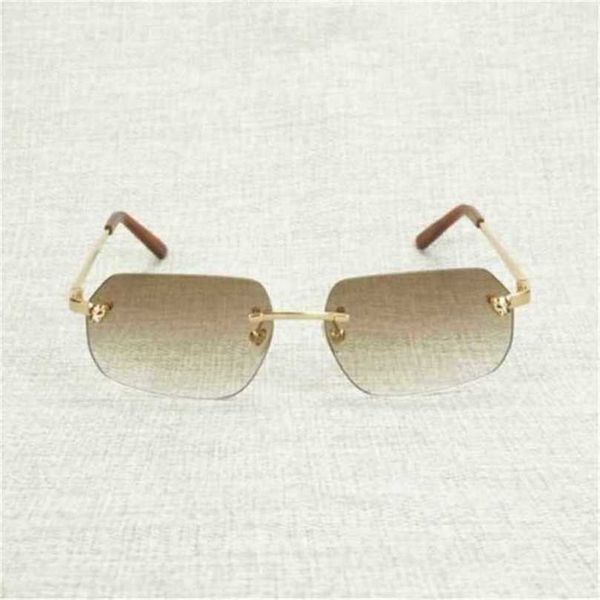 2023 fashion designer new sunglasses leopard style lens shape men rimless metal frame gafas women for outdoor accessories oculos shades, White;black
2023 fashion designer new sunglasses leopard style lens shape men rimless metal frame gafas women for outdoor accessories oculos shades, White;black