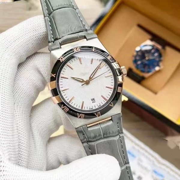 luxury watch for men sapphire luminous watch business casual mens automatic mechanical ceramics watches 41mm full stainless steel wristwatch, Slivery;brown
luxury watch for men sapphire luminous watch business casual mens automatic mechanical ceramics watches 41mm full stainless steel wristwatch, Slivery;brown
