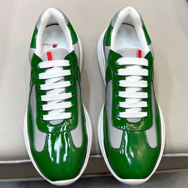 23s new luxury americas cup men's casual shoes mesh and patent leather low trainers green sneakers shoe walking rubber sole fabric outd, Black
23s new luxury americas cup men's casual shoes mesh and patent leather low trainers green sneakers shoe walking rubber sole fabric outd, Black
