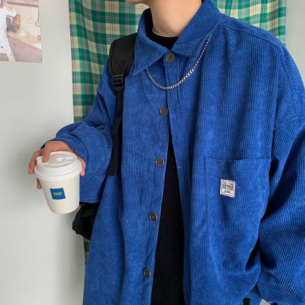 corduroy men flannel shirts for clothing harajuku black korean style long sleeve vintage clothes streetwear 3xl 2023, White;black
corduroy men flannel shirts for clothing harajuku black korean style long sleeve vintage clothes streetwear 3xl 2023, White;black