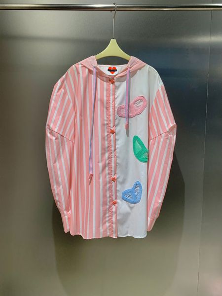 women's jackets striped coat for women with vertical stripes, color matching hooded thin shirt, gentle and sweet design, sun protection, Black;brown
women's jackets striped coat for women with vertical stripes, color matching hooded thin shirt, gentle and sweet design, sun protection, Black;brown