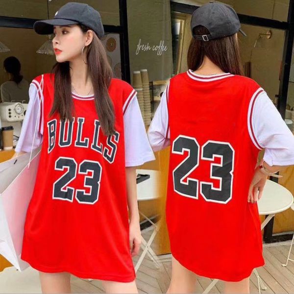 womens tshirt women mini dress oversize basketball t shirt oneck dresses summer cotton match basic harajuku print lady 230404, White
womens tshirt women mini dress oversize basketball t shirt oneck dresses summer cotton match basic harajuku print lady 230404, White