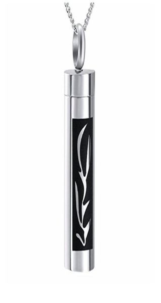 fashion jewelry urn cremation cylinder pendant necklace memorial keepsake ashes holder stainless steel urn pendant necklace5353300, Silver
fashion jewelry urn cremation cylinder pendant necklace memorial keepsake ashes holder stainless steel urn pendant necklace5353300, Silver