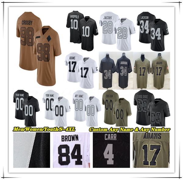 American Football Jersey Jimmy Garoppolo Aidan O'Connell Josh Jacobs Davante Adams Jakobi Meyers Robert Spillane Maxx Crosby Divine Deablo Howie Long Michael Mayer, Men brown
American Football Jersey Jimmy Garoppolo Aidan O'Connell Josh Jacobs Davante Adams Jakobi Meyers Robert Spillane Maxx Crosby Divine Deablo Howie Long Michael Mayer, Men brown