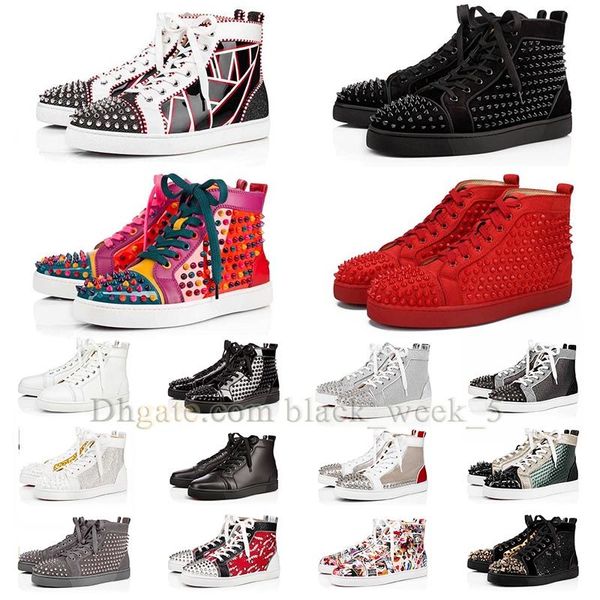 red casual shoes dhgate sneakers for mens womens big size us13 platform vintage flat rivets shoe loafers glittering spike boots designer bot, Black
red casual shoes dhgate sneakers for mens womens big size us13 platform vintage flat rivets shoe loafers glittering spike boots designer bot, Black