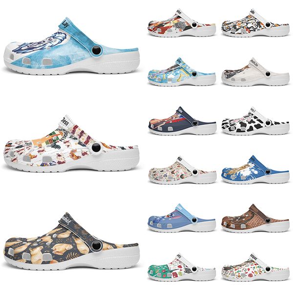 Customized beautiful and comfortable fashionable glossy Diy shoes for men and women's indoor slippers 39-99524
Customized beautiful and comfortable fashionable glossy Diy shoes for men and women's indoor slippers 39-99524