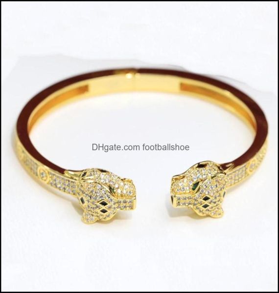 bracelets jewelry customization highest counter quality advanced bangle brand designer 18k gilded fashion panthere series clash tr4292839, Black