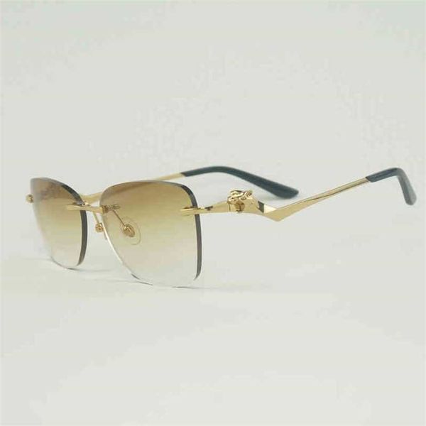 2023 designer glasses new vintage leopard style sunglasses women rimless oval metal frame glasses for men outdoor club culos shades 01, White;black
2023 designer glasses new vintage leopard style sunglasses women rimless oval metal frame glasses for men outdoor club culos shades 01, White;black
