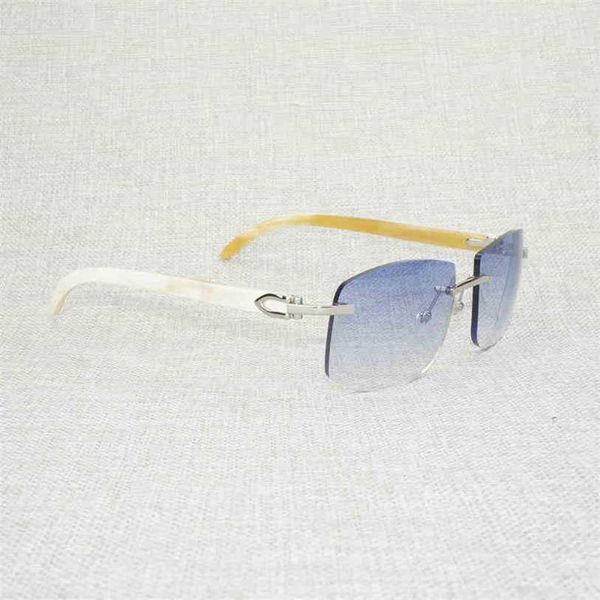 2023 designer glasses model vintage white buffalo horn oversize men natural wood shades rimless eyewear for driving outdoor oculos gafas fv5, White;black
2023 designer glasses model vintage white buffalo horn oversize men natural wood shades rimless eyewear for driving outdoor oculos gafas fv5, White;black