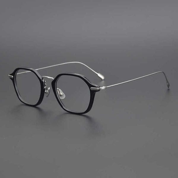 men's luxury designer japanese designer's ultra-light small hexagonal gold beam pure titanium eyeglass can be equipped with anti-b, White;black
men's luxury designer japanese designer's ultra-light small hexagonal gold beam pure titanium eyeglass can be equipped with anti-b, White;black