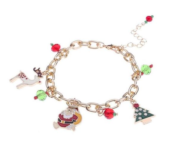 new santa claus bracelet alloy dripping christmas tree elk bracelet gift christmas ornaments gc6147586599, Golden;silver
new santa claus bracelet alloy dripping christmas tree elk bracelet gift christmas ornaments gc6147586599, Golden;silver