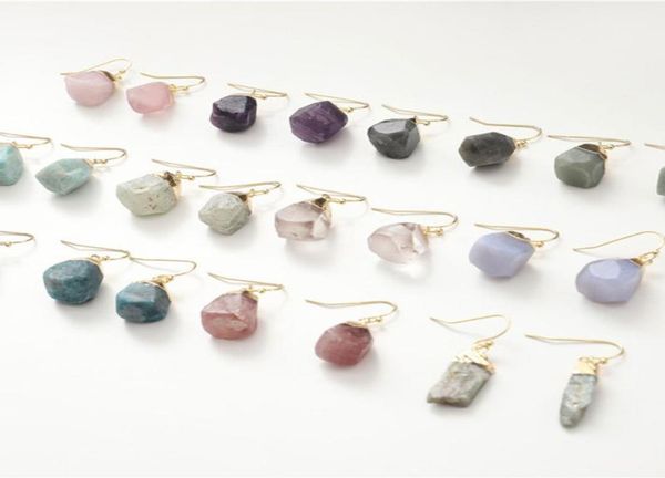 creative irregular different natural crystal stone gold plated dangle earring for women girl fashion party jewelry4045644, Silver
creative irregular different natural crystal stone gold plated dangle earring for women girl fashion party jewelry4045644, Silver
