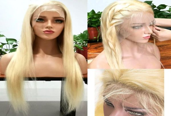 613 blonde lace front wig brazilian transparent simulation human hair synthetic straight wigs for women8200776, Black
613 blonde lace front wig brazilian transparent simulation human hair synthetic straight wigs for women8200776, Black