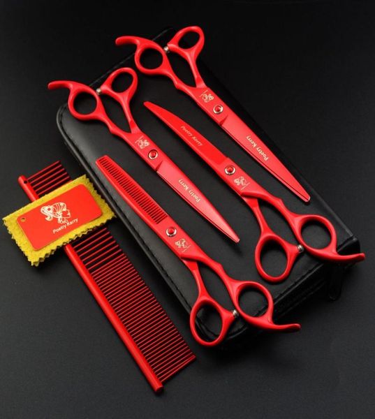 poetry kerry 70 inch red baking varnish 62hrc hardness 6cr stainless steel 4 hair scissors kit with comb in leather case1457545
poetry kerry 70 inch red baking varnish 62hrc hardness 6cr stainless steel 4 hair scissors kit with comb in leather case1457545