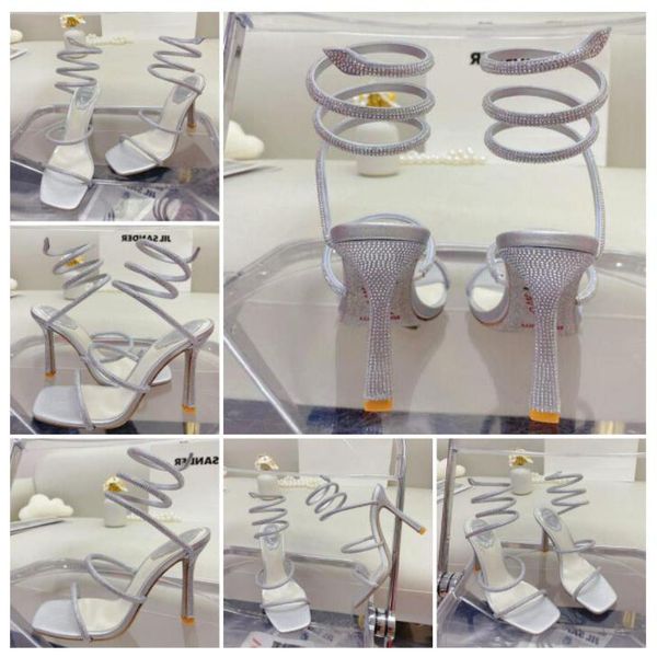 rene caovilla 10cm stiletto high heel sandals crystal karung champagne snakelike twining rhinestone sandals women summer thick heels shoes a, Black
rene caovilla 10cm stiletto high heel sandals crystal karung champagne snakelike twining rhinestone sandals women summer thick heels shoes a, Black