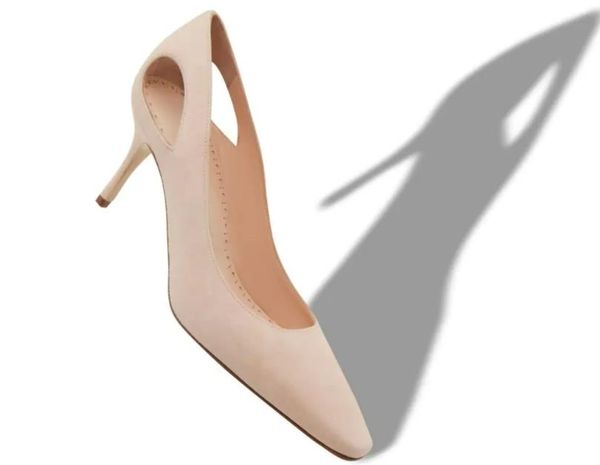 sandals light beige suede pointed shallow cut shoes for fashionable women's shoes cool, Black
sandals light beige suede pointed shallow cut shoes for fashionable women's shoes cool, Black