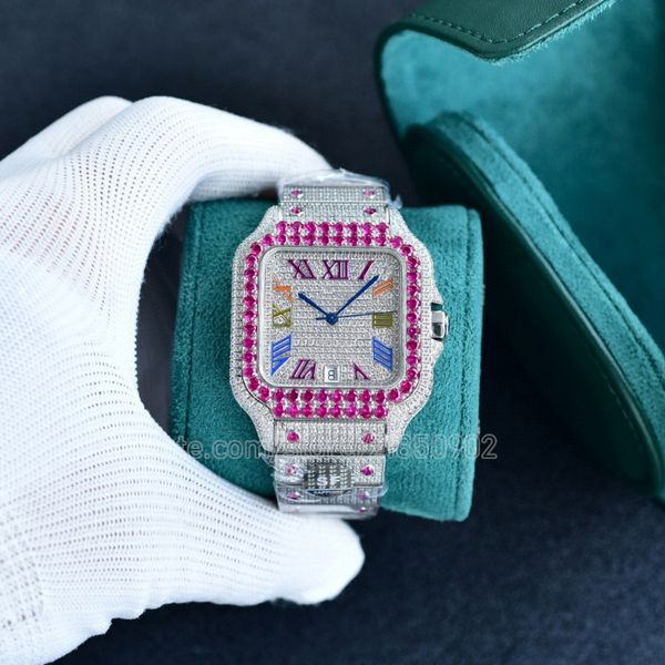 luxury women watch diamonds watches for men men's automatic mechanical wristwatches pink diamond bezel roman number dial colourful mois, Slivery;brown
luxury women watch diamonds watches for men men's automatic mechanical wristwatches pink diamond bezel roman number dial colourful mois, Slivery;brown