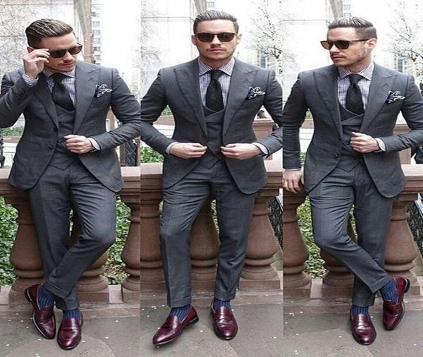 groom tuxedos two button gray peak lapel groomsmen man suit wedding mens suits jacketpantsvesttie j2083771199, Black;gray
groom tuxedos two button gray peak lapel groomsmen man suit wedding mens suits jacketpantsvesttie j2083771199, Black;gray