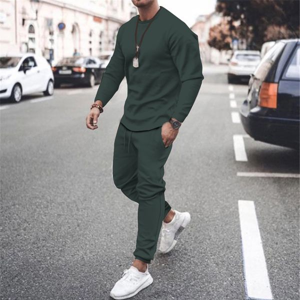 men's tracksuits spring and autumn men's long sleeve t-shirt set solid color long sleeve t-shirtmen's track cover street suit, Gray
men's tracksuits spring and autumn men's long sleeve t-shirt set solid color long sleeve t-shirtmen's track cover street suit, Gray