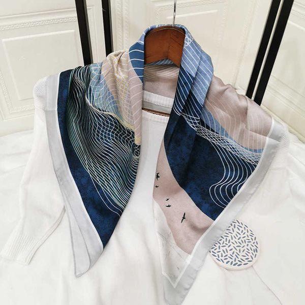 sarongs simple style retro new digital printing simulation silk scarf coffee brown square scarf decorative scarf p230403, Blue;gray
sarongs simple style retro new digital printing simulation silk scarf coffee brown square scarf decorative scarf p230403, Blue;gray