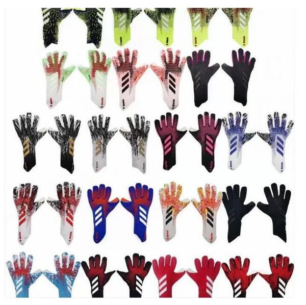 2022 new goalkeeper gloves finger protection professional men football gloves adults kids thicker goalie soccer glove que, Black
2022 new goalkeeper gloves finger protection professional men football gloves adults kids thicker goalie soccer glove que, Black