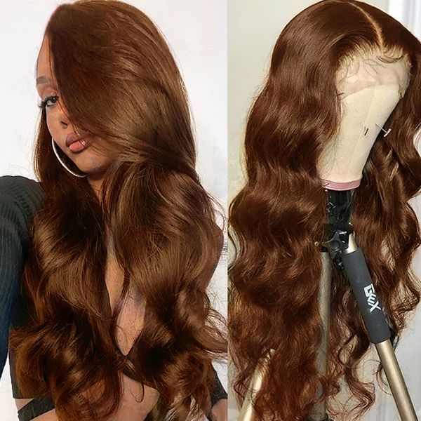 13x4 chocolate brown body wave lace front wig hd transparent lace frontal wig human hair preplucked colored human hair wigs remy, Black;brown
13x4 chocolate brown body wave lace front wig hd transparent lace frontal wig human hair preplucked colored human hair wigs remy, Black;brown