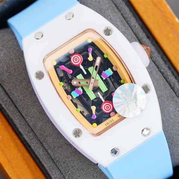 milles richa luxury ms. watches small versatile white ceramic cotton candy fully automatic mechanical tape literary fashion womens style, Slivery;black
milles richa luxury ms. watches small versatile white ceramic cotton candy fully automatic mechanical tape literary fashion womens style, Slivery;black